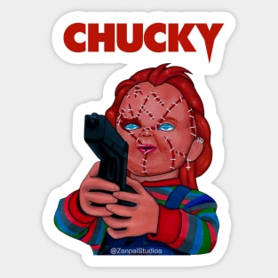 Chucky Sticker